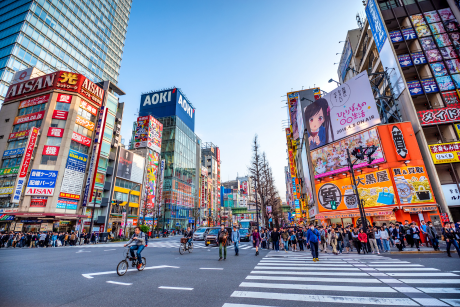 Japan Tokyo Shibuya crossing